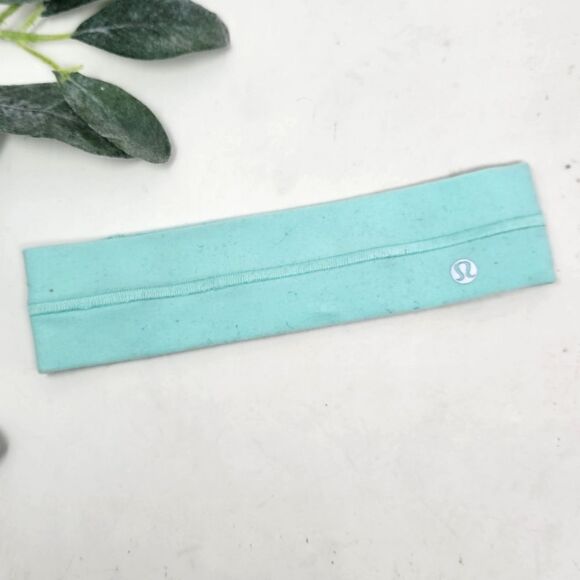 LULULEMON Aqua Headband - Picture 1 of 3